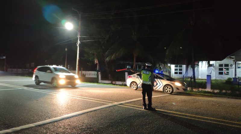 Satlantas Polres Aceh Jaya Gelar Patroli Malam, Antisipasi Pelanggaran dan Kecelakaan Lalu Lintas