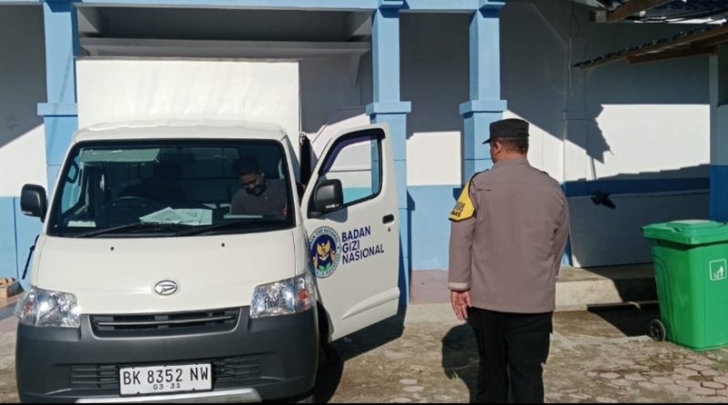 Polsek Setia Bakti Sambangi Dapur SPPG, Pastikan Pelaksanaan MBG Berjalan Sesuai Standar